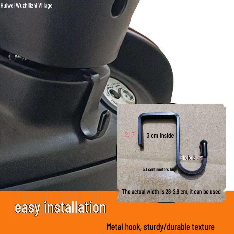 Neptune Riders Multi-functional Motorcycle Front Mount Hook
