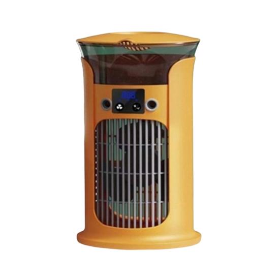 Desktop Misting Fan, Portable Cooling Fan with Spray, 3 Speed USB Rechargeable Mini Air Cooler for Home Office