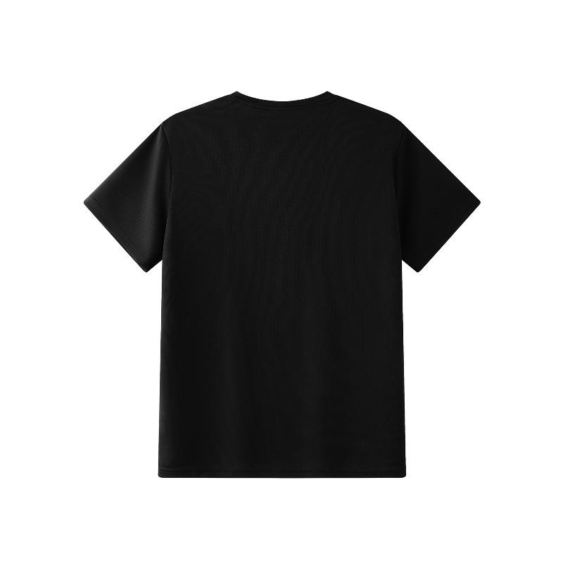 New Versatile and Comfortable Casual Sports T-shirt Featuring a Black Cat Peeking Out . Loose, Cool, and Stretchy for Home Wear and Travel