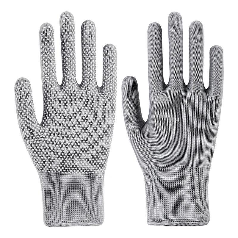 Anti-slip Nylon Dotted Work Gloves