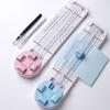 4-in-1 Portable Paper Cutters Manual Paper Trimmer Press-Type Cutting Machine Precision Paper Cutting Tools for Scrapbooking & DIY Project