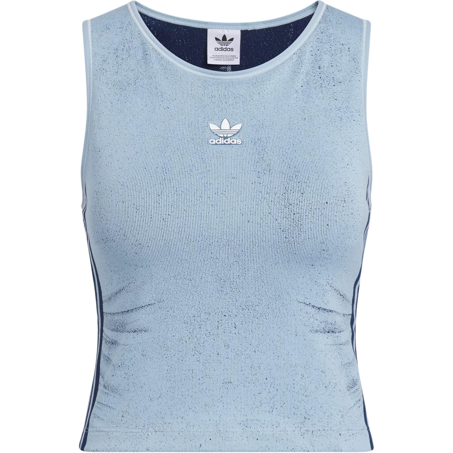 

Adidas Оригинальный фейковый джинсовый топ-майка с подкладкой, модный, удобный, мягкий, приятный к коже, спортивный жилет, женский топ KE3891 XL