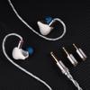 NICEHCK Himalaya In-Ear Earphones, 1DD, 10mm Dynamic Driver, Re-cableable, Pure Titanium Alloy Housing, 2.5mm, 3.5mm, 4.4mm Interchangeable Plugs,