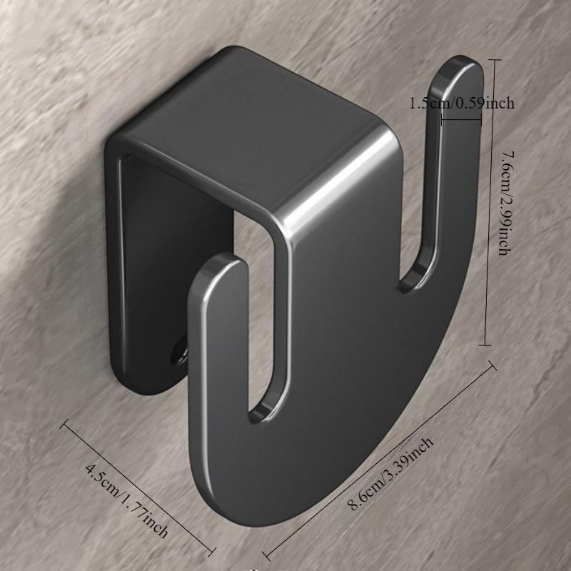 2 Pack Slipper Rack Storage Organizer for Bathroom Hanging Shelf Multifunctional Shoe Rack Toilet Simple Hook