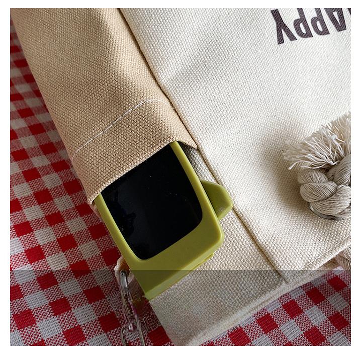 Новая простая холщовая женская сумка большой вместимости — фото 11