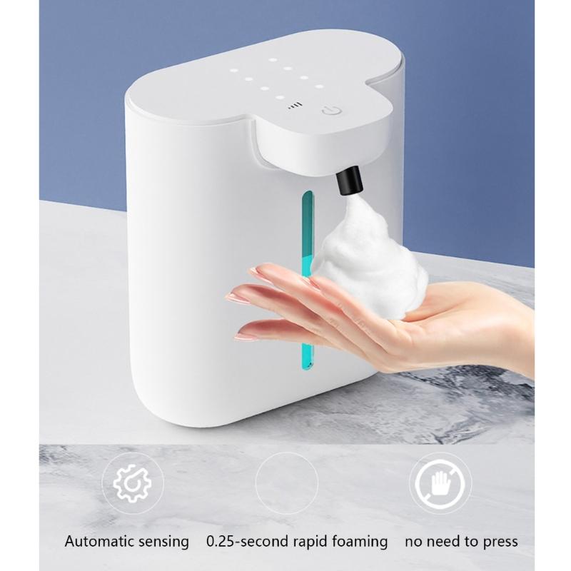 Automatischer Flüssigkeitsspender mit 500 ml Fassungsvermögen und Bewegungsaktivierung für Küche, Bad, Büro