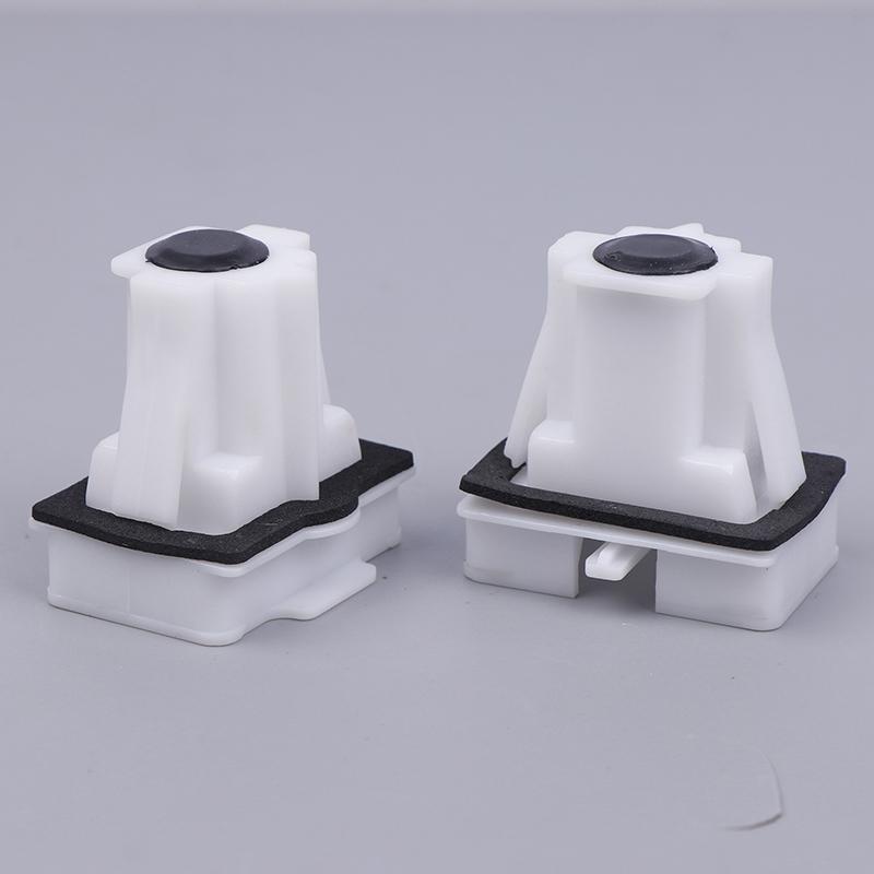 2Pcs Brand New Durable White Rear Seat Buckle 1609267180 Car Rear Seat Buckle For Car