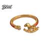 Unique Design Ring Women Horse Decor Opening Adjustable Finger Special