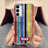 Colorful Splicing Grid Phone Case for Samsung Galaxy A16 A55 A07 A17 A56 A36 A26 A53 A06 A14 A24 A34 A54 A15 A12 A22 A32 Cover