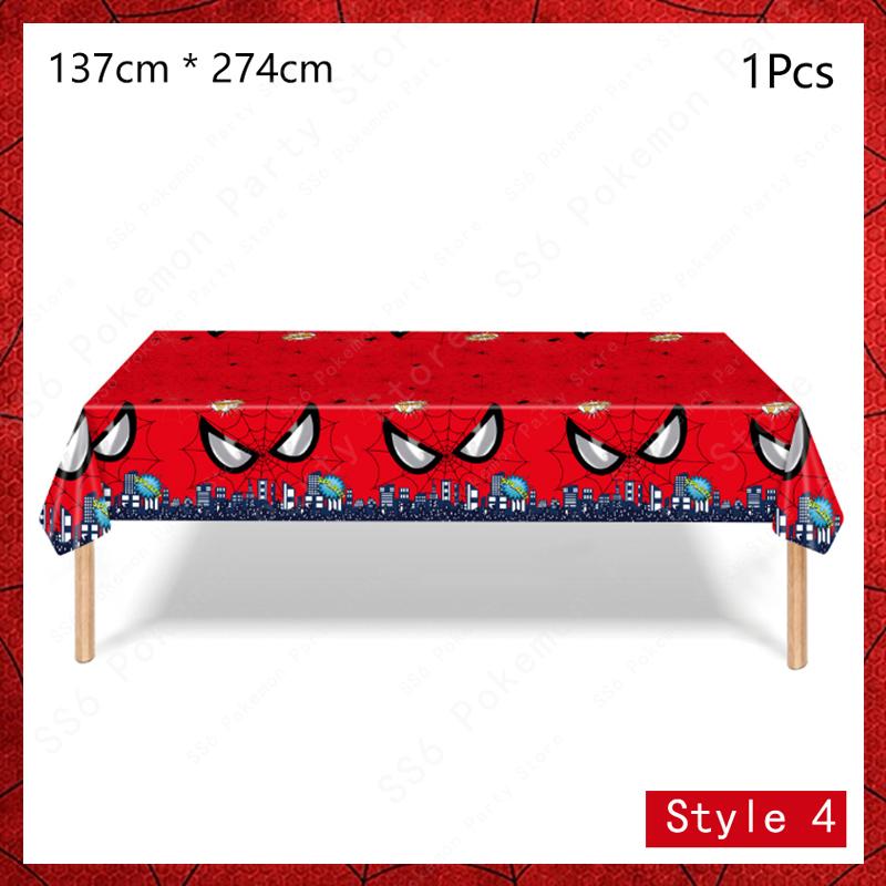 Spiderman Birthday Party Decor Itemations Disposable Tableware Plate Cup Napkins Bags Spidey Party Birthday Decor Itemation Supplies Set
