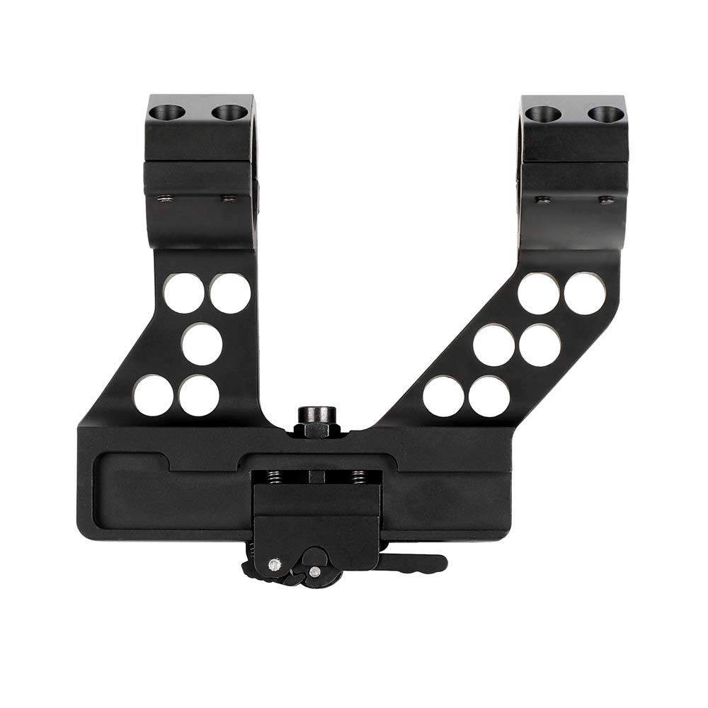 ohhunt 25.4mm30mm Side Mount Scope Rings with Quick Detach
