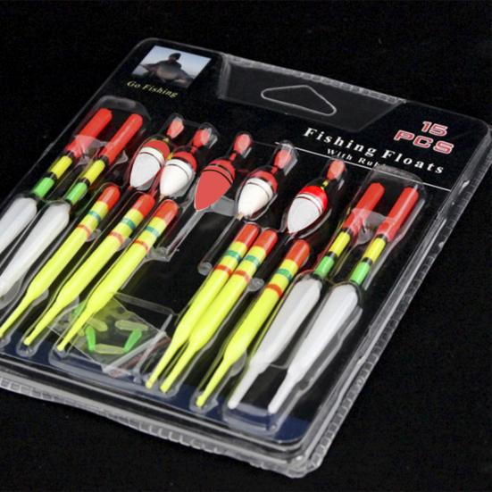 MUQZI Sports Accessory Versatile Fishing Vertical Float Wear-Resistant Lightweight Bright Surface