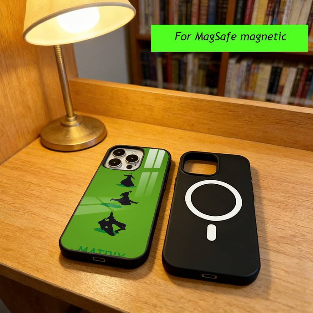 The Matrix Phone Case For iPhone17,16,15,14,13,12,11 Plus,Pro Magnetic For Magsafe Wireless Charging