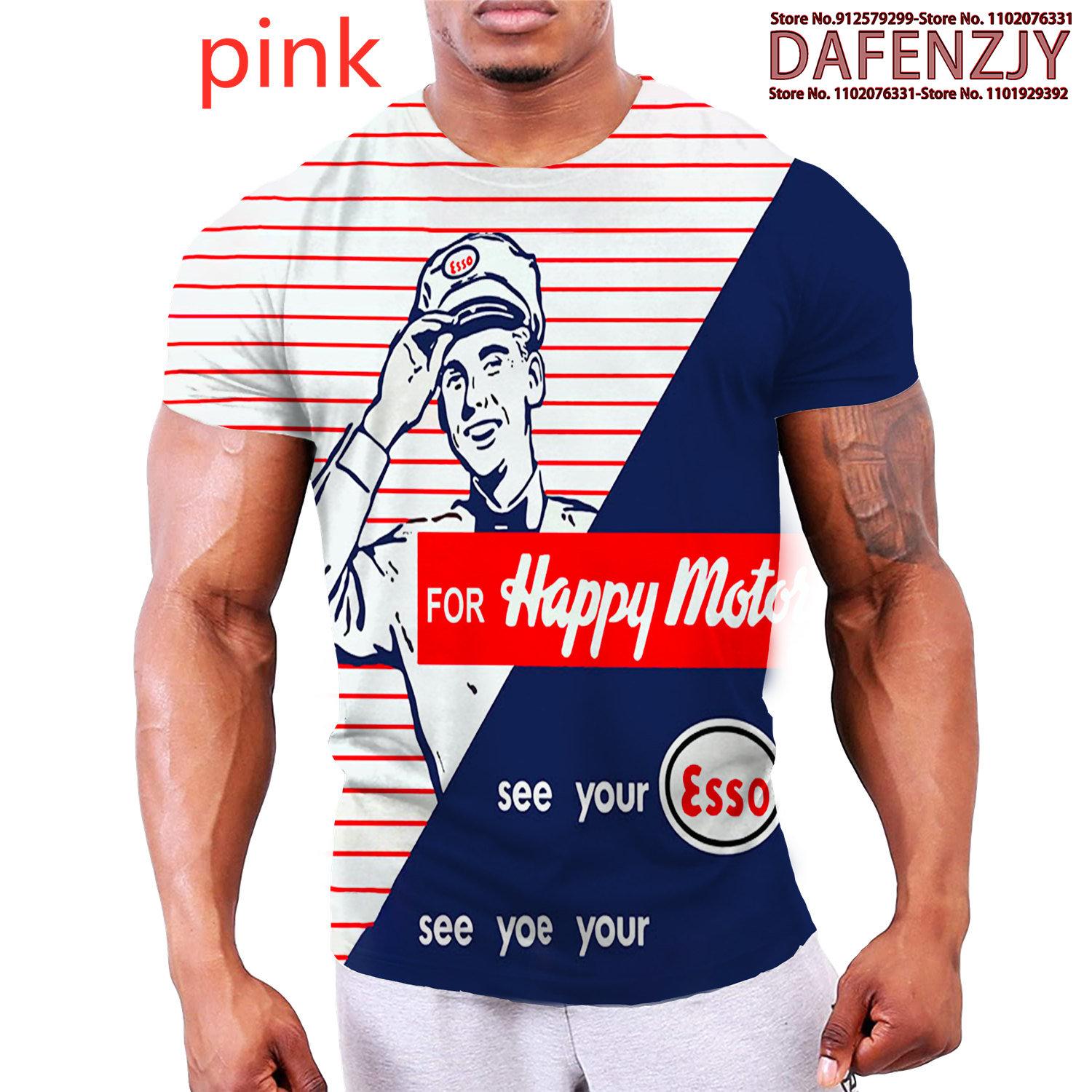 

Unisex Novelty Graphic T-Shirt 3D Printed Vintage Casual Short Sleeve Tee Shirt Retro Crew Neck Top XXXL темно-синього кольору