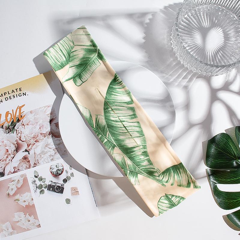 Trend Long Magic Twist Bow Tie Hairpin Styling Tool Floral Print Hairbands Korean Big Ponytail Holder Hair Accessories For Women