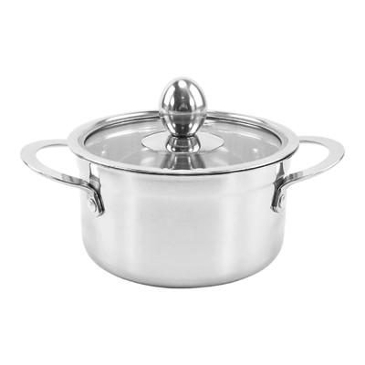Stainless Steel No Magnet Cookware Thickened Milk Pot Soup Pan Kitchen Boiler