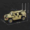 WW2 Military Vehicles Armored Tank Transportor SWAT Army Soldiers Car Building Blocks Toy Matching Assembly Boys Childrens Birthday Gift