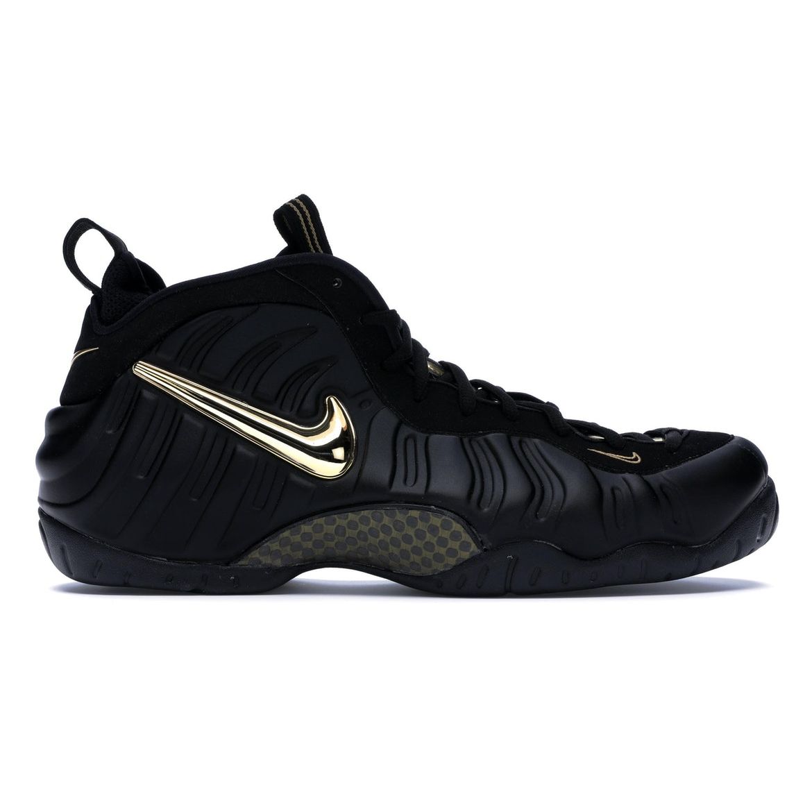 

Мужские кроссовки Nike Air Foamposite Pro Black Metallic Gold 624041-009
