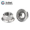 GUWANJI 304 Stainless Steel Hex Flange Nut