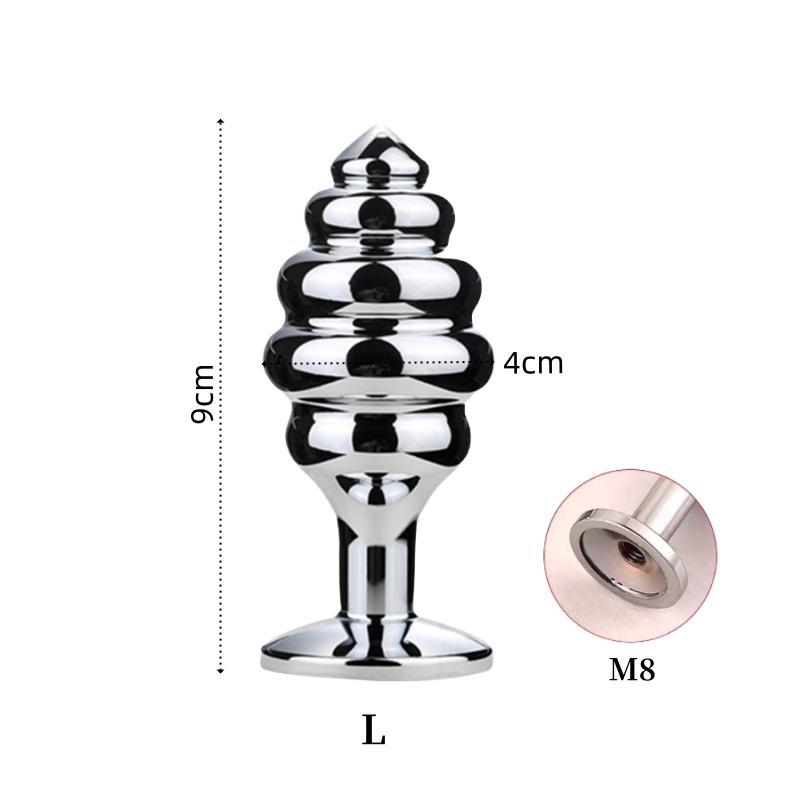 BDSM Faux Fox Tail Anal Plug with Removable Smooth Butt Plug for Men Women Role-playing Adult Games Sex Toys