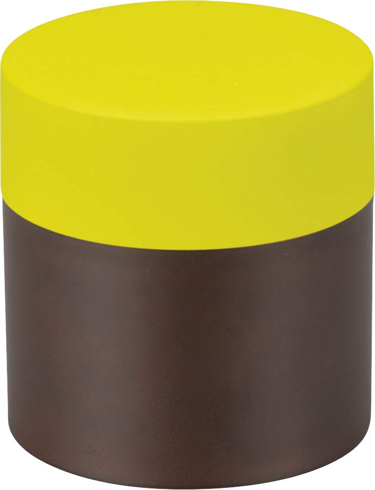 Kano Tea Wakaba Diameter x 9 Traditional Japanese Painted Tea 74052 Caddy, Green, 8.7 cm, Color, Two-Tone Caddy,