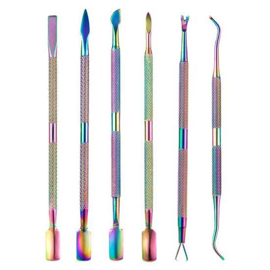 1 Set Professional Cuticle Trimmer Remover Pusher Scissors Stainless Steel Cuticle Nipper Cutter Clipper Pedicure Manicure Tools