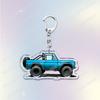 Vintage Classic Old Truck Keychains for Accessories Jewelry Retro Vector Car Keyrings Fans Friends Gifts