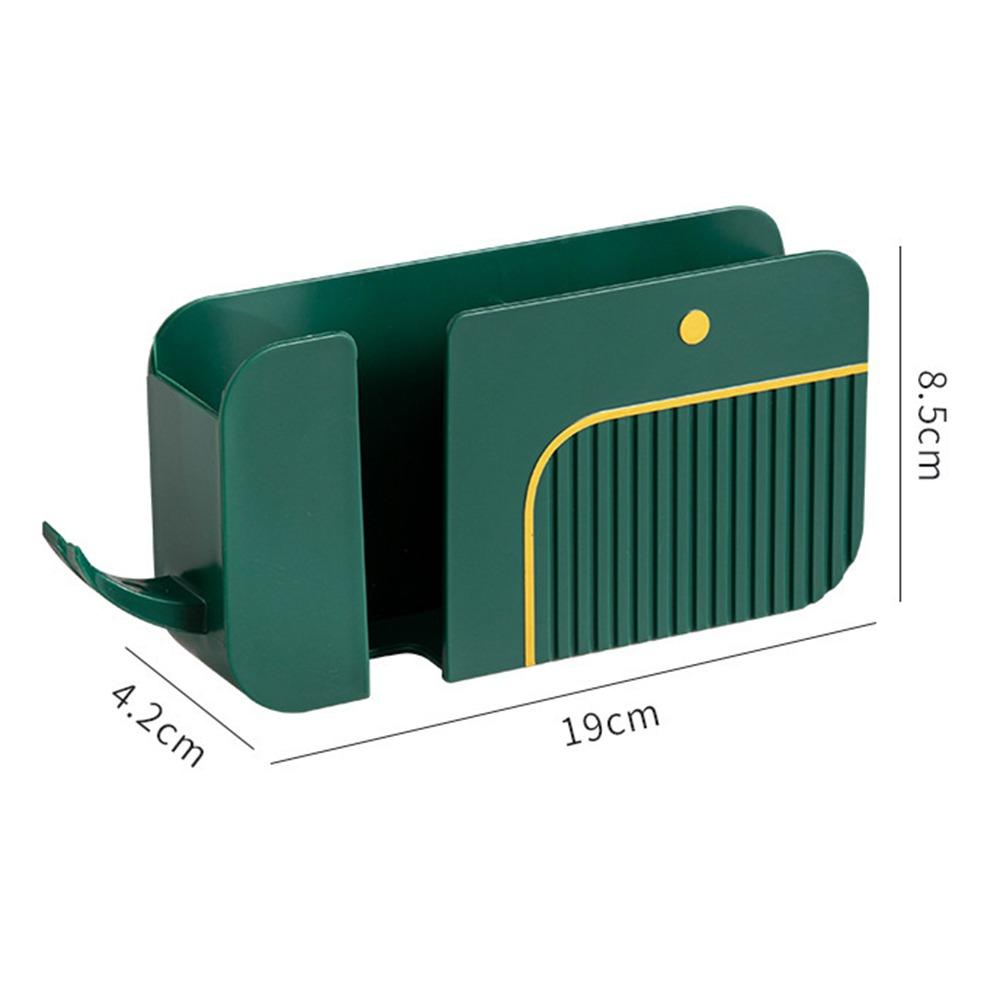 2 In 1 Mobile Phone Storage Rack Wall Mounted Debris Storage Holder  Bedroom Bathroom Kitchen