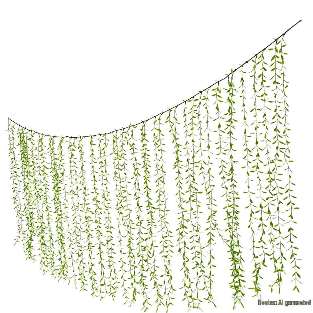 Willow Branch & Rattan Vine Set: 41 Branches + 1 Vine for Furniture and Outdoor Décor