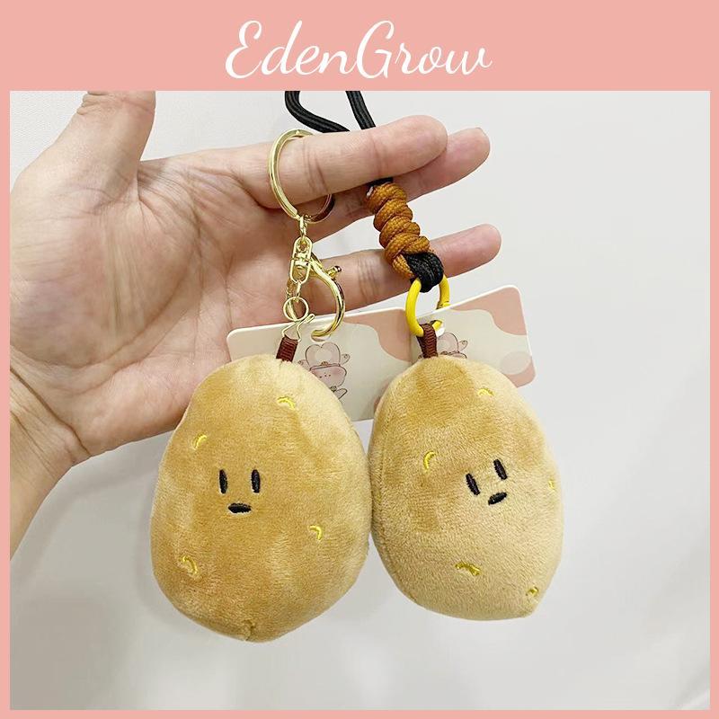 Soft Cuddly And Potato Plush Keychain Doll Cute Accessory For Bags Gifts And
