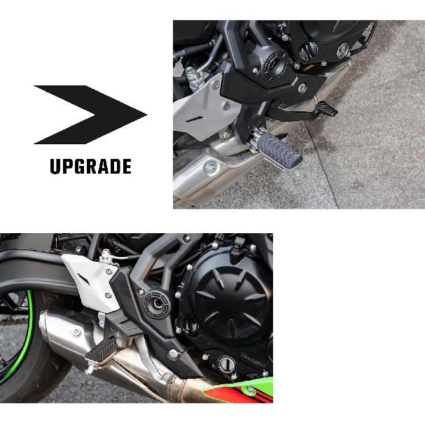CHIFUN Foot Brake Pedal for Ninja 650 2017-2026, Ninja 650 ABS 2017-2025, Z650 2017-2022, Z650 ABS 2019-2023, Z650RS 2022-2025, Brake Lever