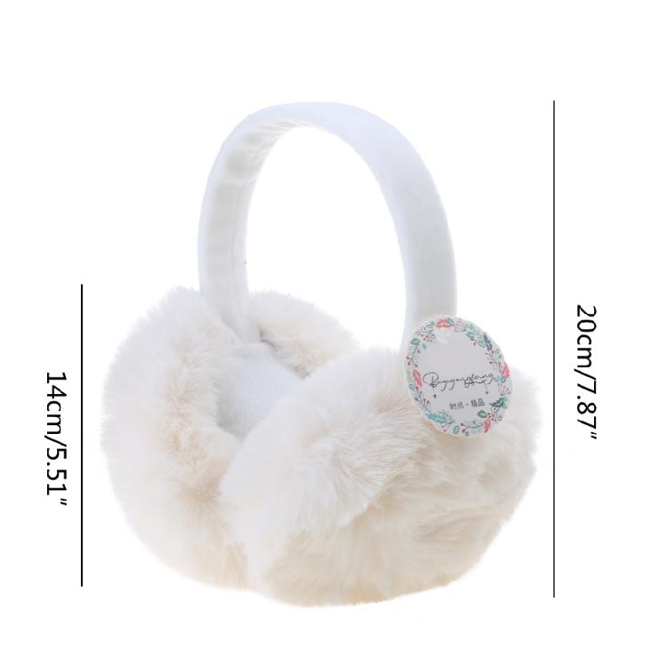 Furry Ear Warmers Snowboarding Earmuffs Cold Weather Insulated Outdoor