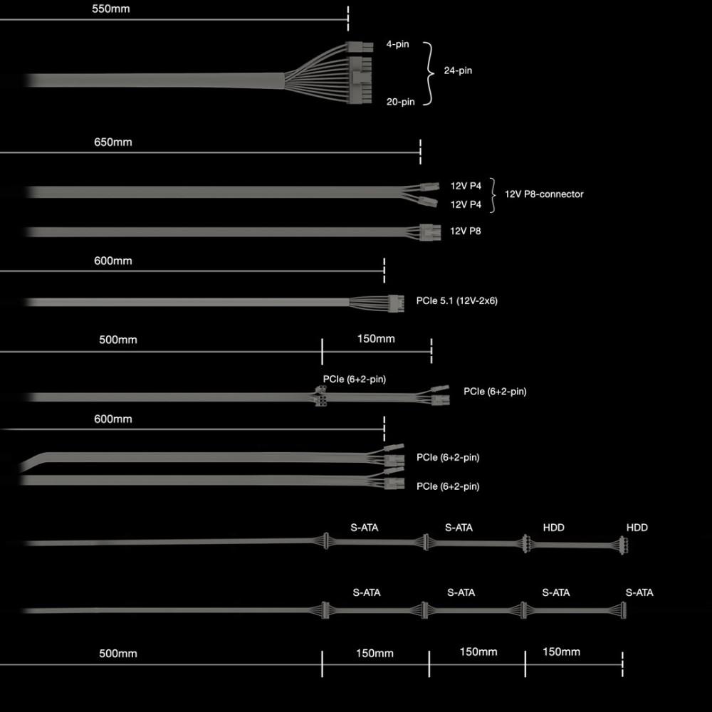 BEQUIET! PURE POWER 13M 1000W POWER SUPPLY
