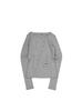 SETUP-EXE Star Button Top / Melange Gray