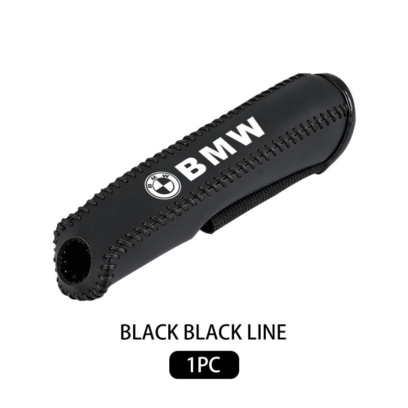 Leather Car Handbrake Cover Non-slip Brake Brake Protector Sleeve For BMW M Sport M2 M3 M4 M5 M6 E46 E90 E60 F10 F20 E87 X3 X6 JR9