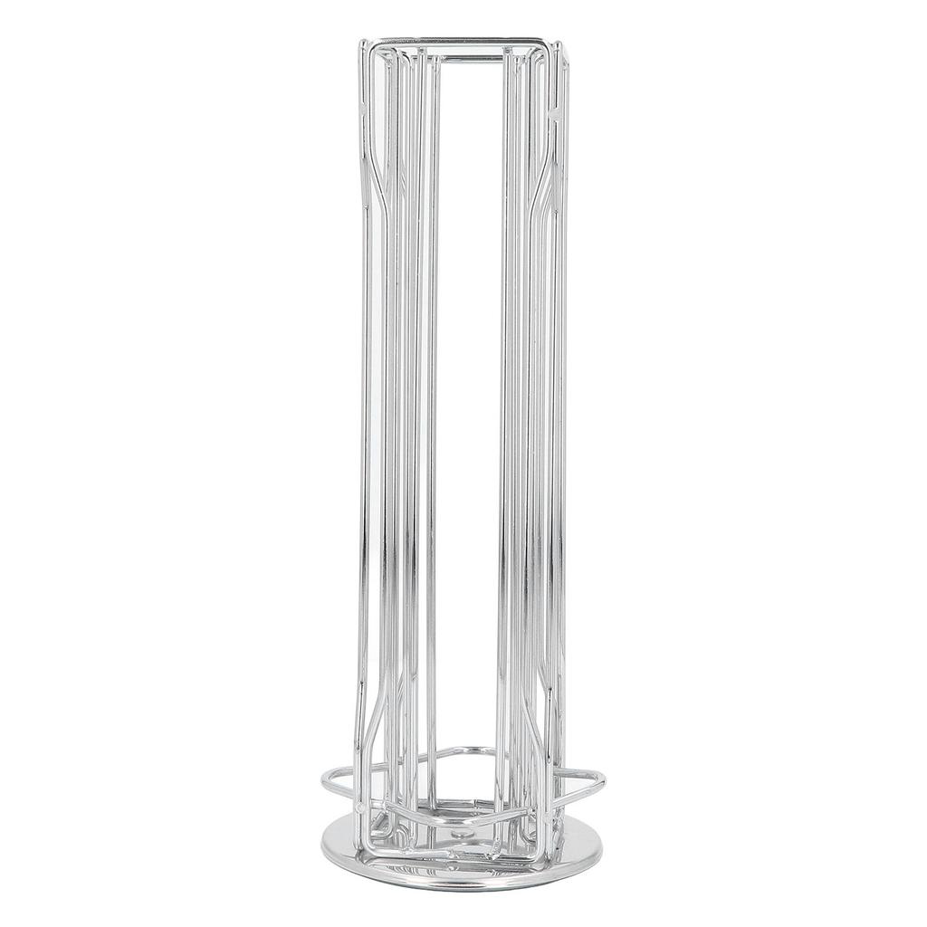 Kaffeekapselständer 360 Grad Drehung Rutschfeste Dicke Basis Schmiedeeisen Kapselhalter für