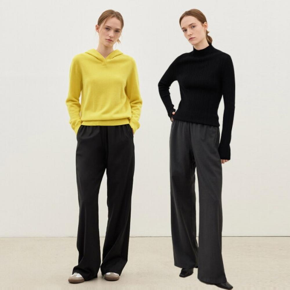 Cozylook Loose Fit Wool Blended Pants 2 Types