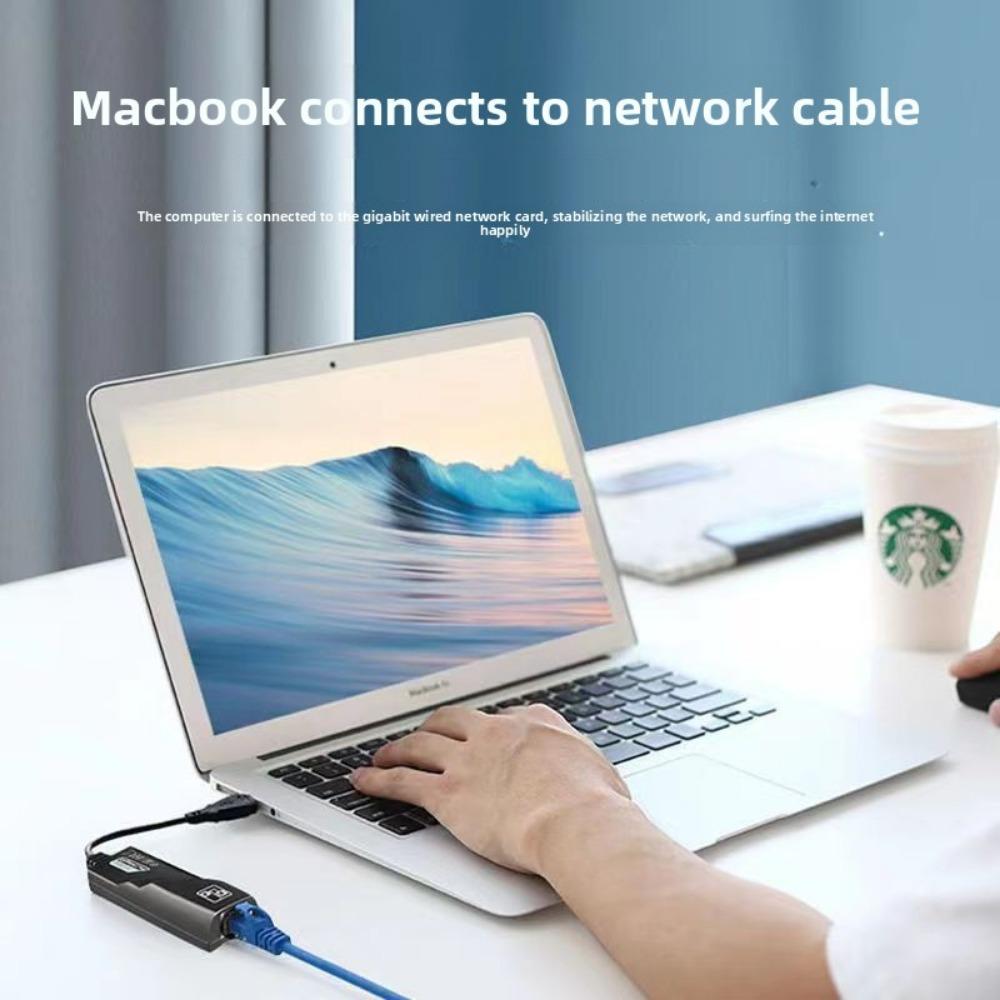 Adaptor USB Gigabit Ethernet Plug and Play 3 0 la Convertor RJ45 pentru Laptop Telefon TV Box Placă de Rețea cu Fir