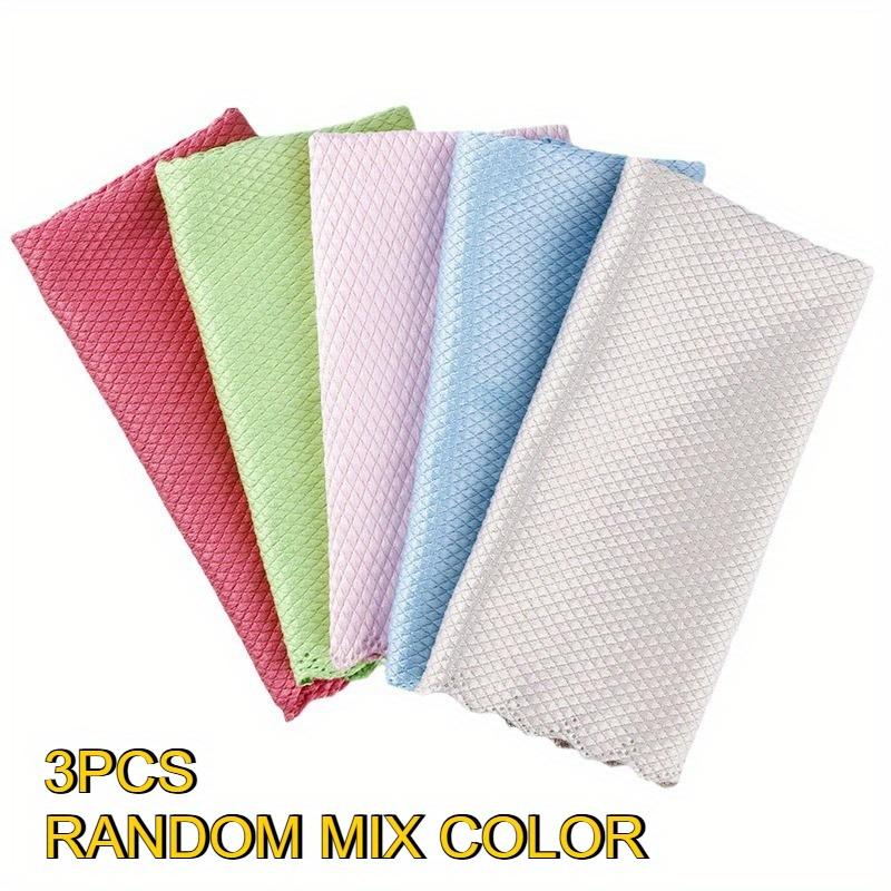 

3 шт. Профессиональные салфетки для удаления водяных пятен - Микрофибра, Салфетки для очистки стекла без разводов - Быстрое и легкое удаление водяных знаков, Салфетки для уборки ванной комнаты 30*30CM/11.81*11.81IN