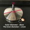 1PC Stainless steel funnel for large diameter hopper rectangular square kitchen funnels industrial wine liquid filling hoppers