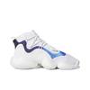 Adidas Originals Crazy BYW J Cushioning High-Top Kids Basketball Shoes Kids Basketball Shoes White Blue CG6755