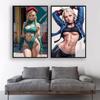 Cammy Sexy Nude Painting Wall Art Uncensored Boobs Cartoon Hot Girl Big Ass HD Canvas Poster Home Decor Painting Customization