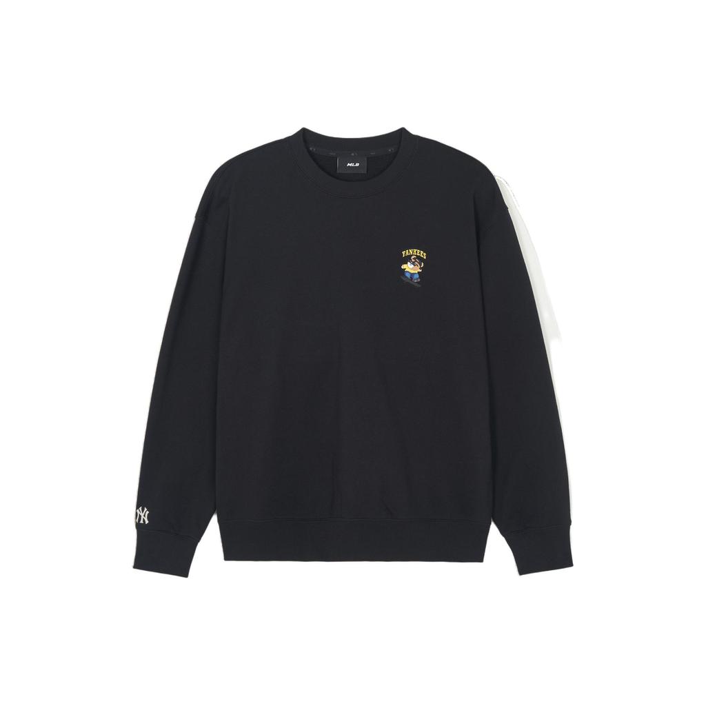 New MLB SS24 Sweatshirt Unisex Black 3AMTE0241-50BKS