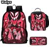Hell Inn Hazbin Hotel Student School Bag High Value Leisure Oxford Ridge Relief Backpack