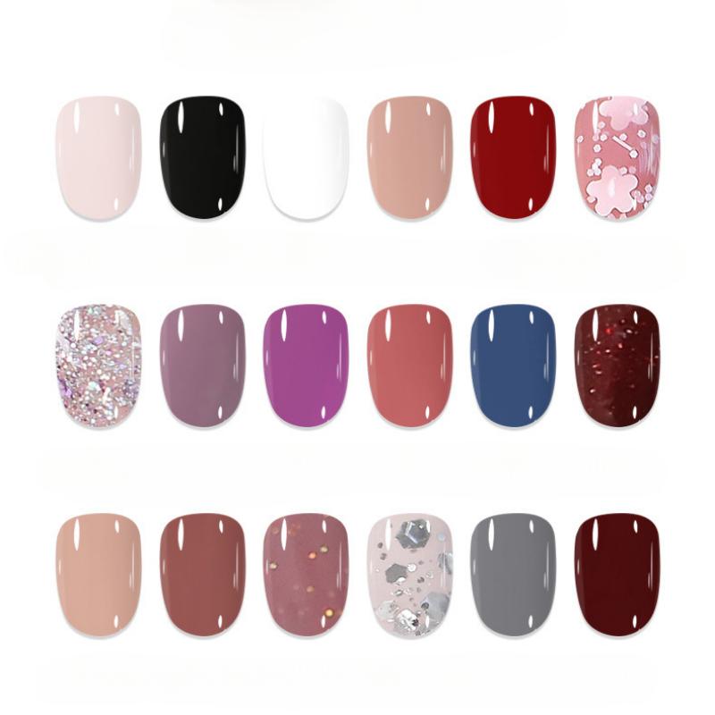 Whitening and Tearable Water-based Nail Polish, Odorless, No-bake, Quick-drying, Transparent, Peelable Nail Polish