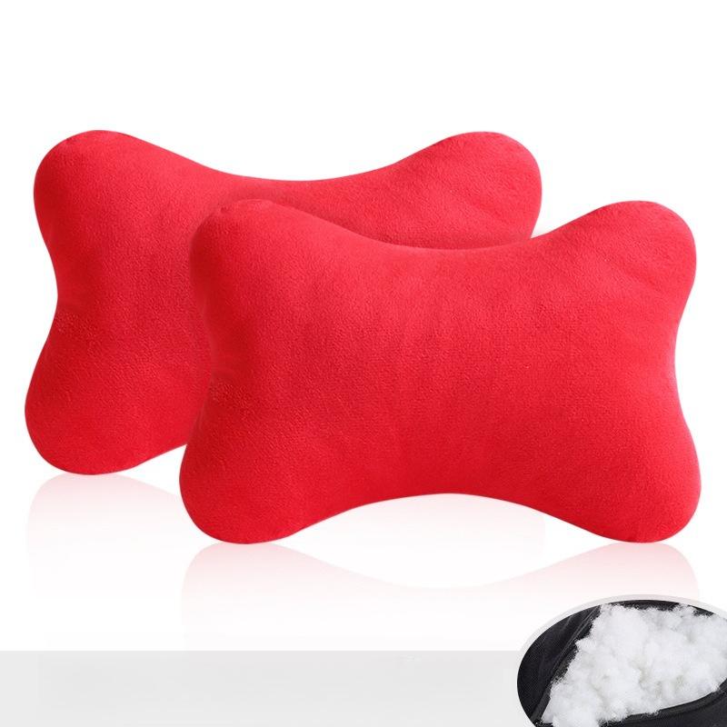 Head Neck Rest Pillow For Car Headrest Cover Auto Seat Cover M Power Performance M3 M5 X1 X3 X5 X6 E46 E39 E36 E60 E90