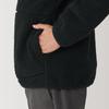 MUJI Boa Fleece Size AB1MWA4A Men's Jacket, Black, XS,
