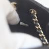 Chanel No. 31 AS3176 Black Lamb GHardware Mini Chain Bag Shoulder Bag blackUsed