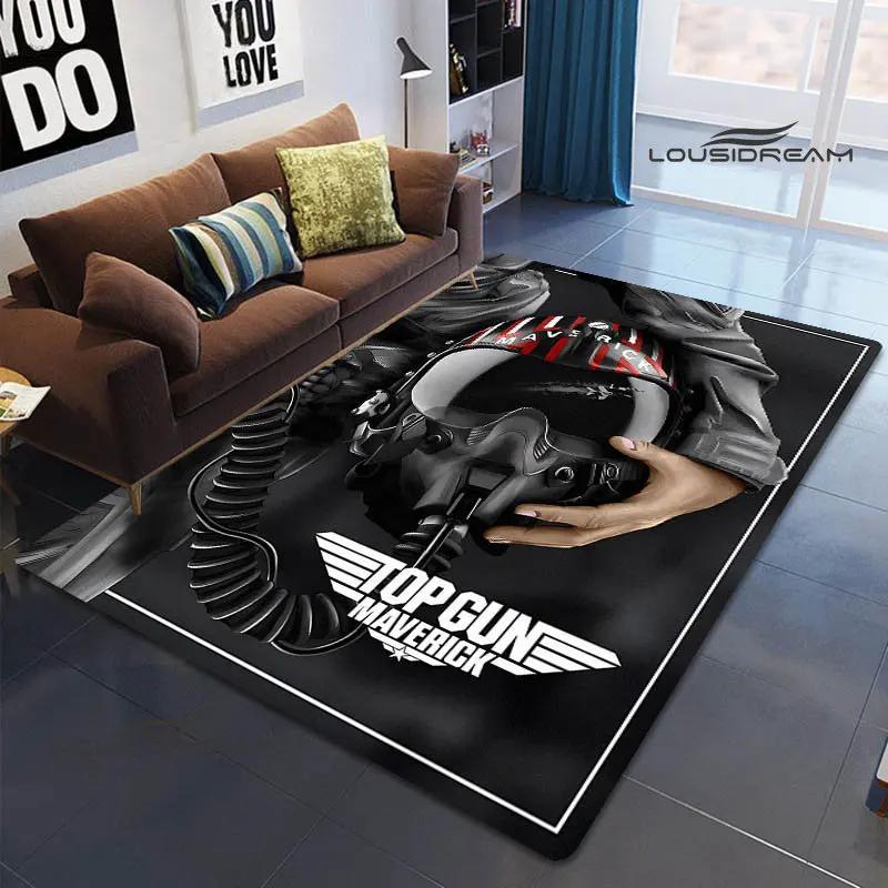 Classic Movie TOP GUN printed Carpet rugs for bedroom area rug living room carpet Outdoor carpet floor mats birthday gift
