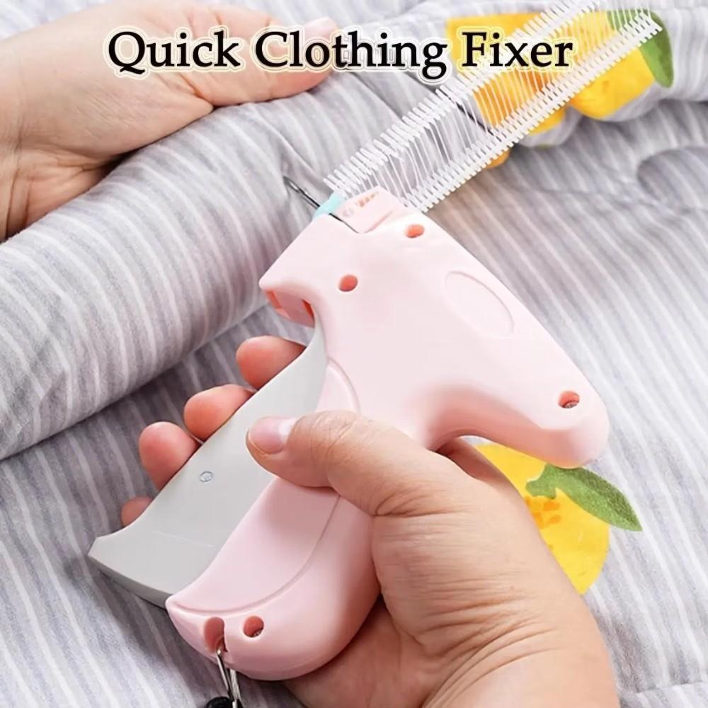 Non-slip Quick Clothing Fixer Bed Sheet Blanket Micro Tagging Stitch Tool Easy To Use Fastener Clip Sewing Fixer For Clothing
